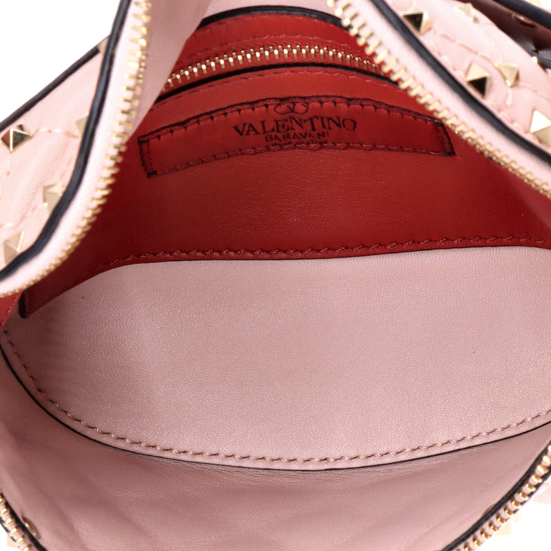 Rockstud Spike Belt Bag Quilted Leather