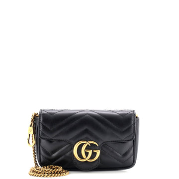Gg Marmont Flap Bag Matelasse Leather
