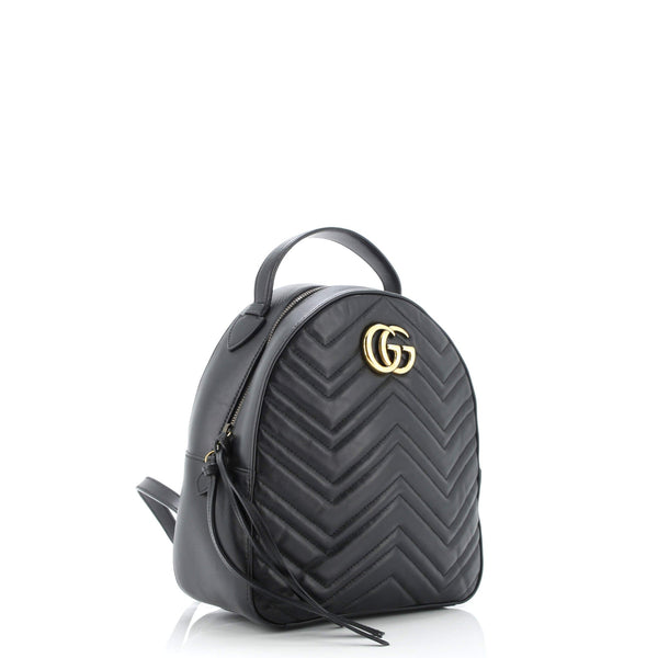 Gg Marmont Backpack Matelasse Leather