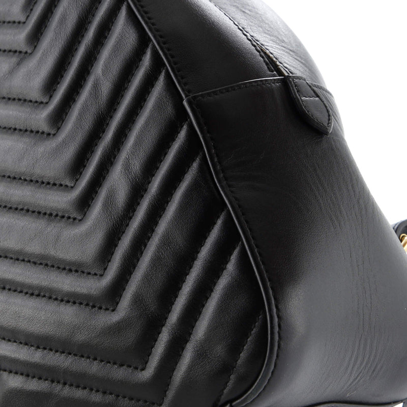Gg Marmont Backpack Matelasse Leather
