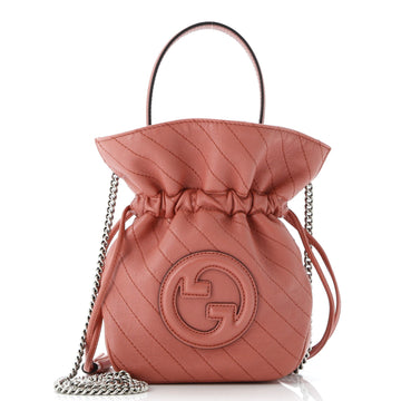 Blondie Nm Bucket Bag Diagonal Quilted
