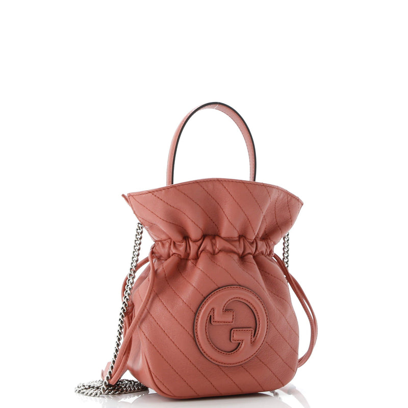 Blondie Nm Bucket Bag Diagonal Quilted