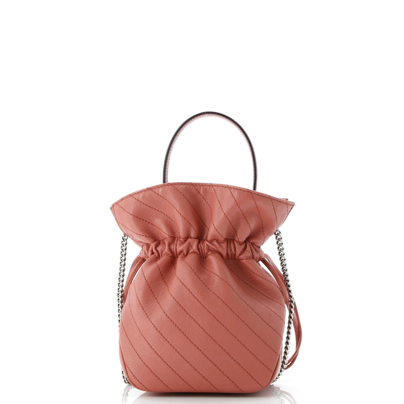 Blondie Nm Bucket Bag Diagonal Quilted