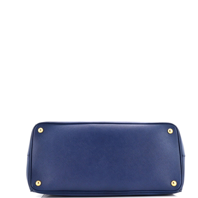 Lux Open Tote Saffiano Leather Large