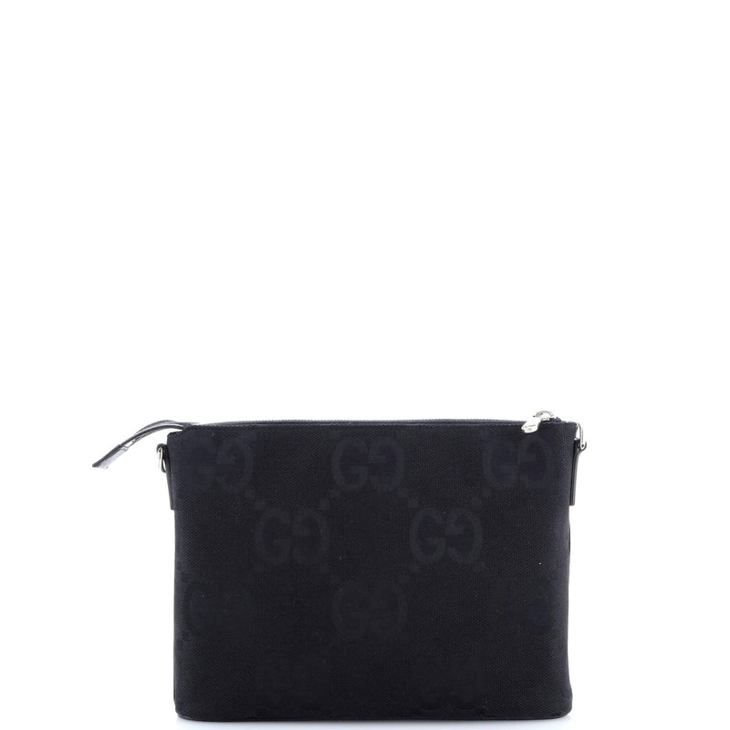 Zip Messenger Bag Jumbo Gg Canvas