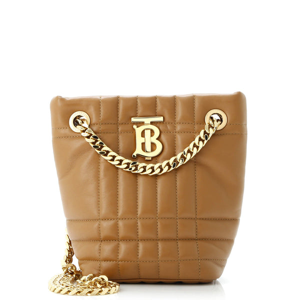 Lola Bucket Bag Quilted Lambskin Mini