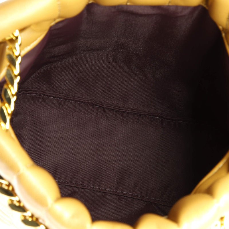 Lola Bucket Bag Quilted Lambskin Mini