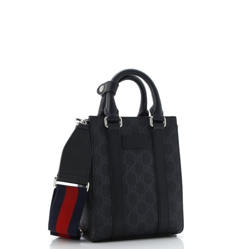 Convertible Web Open Tote Gg Coated