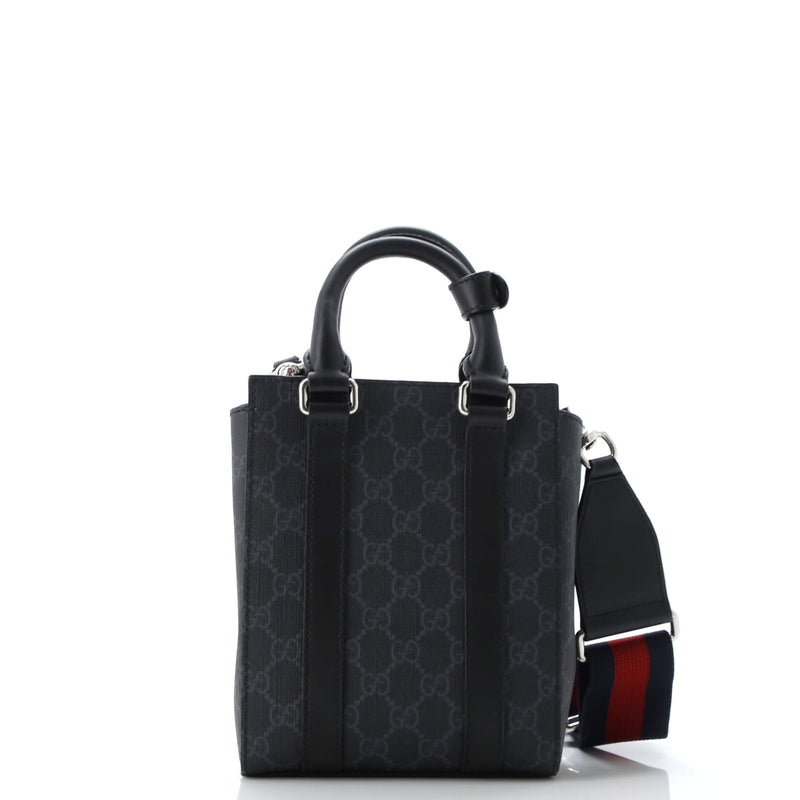 Convertible Web Open Tote Gg Coated