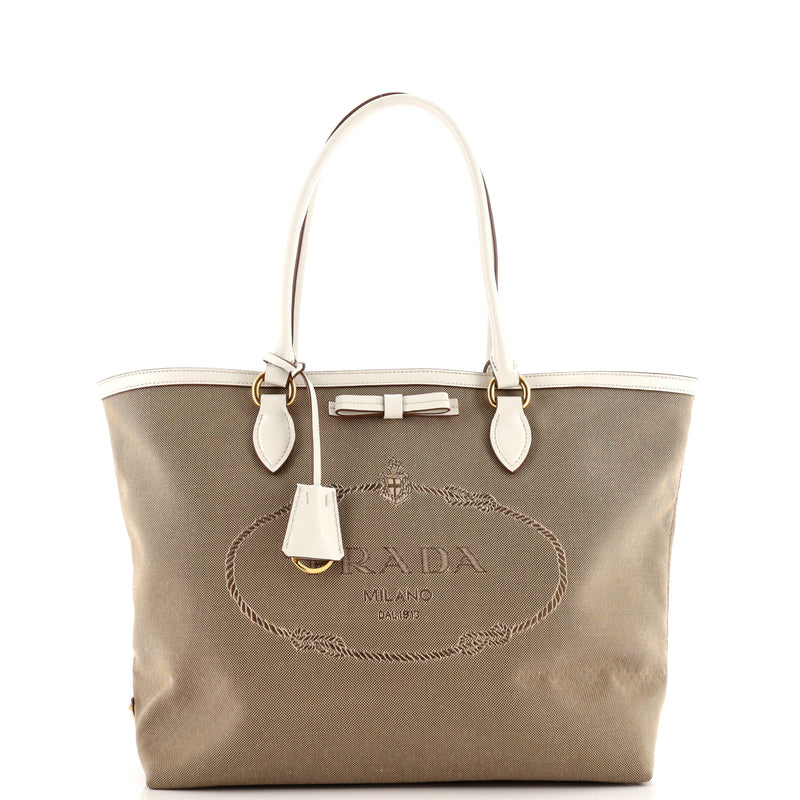 Logo Open Tote Canvas Medium
