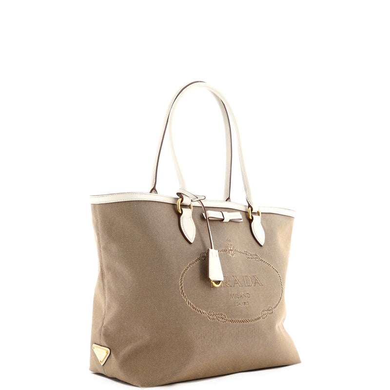 Logo Open Tote Canvas Medium