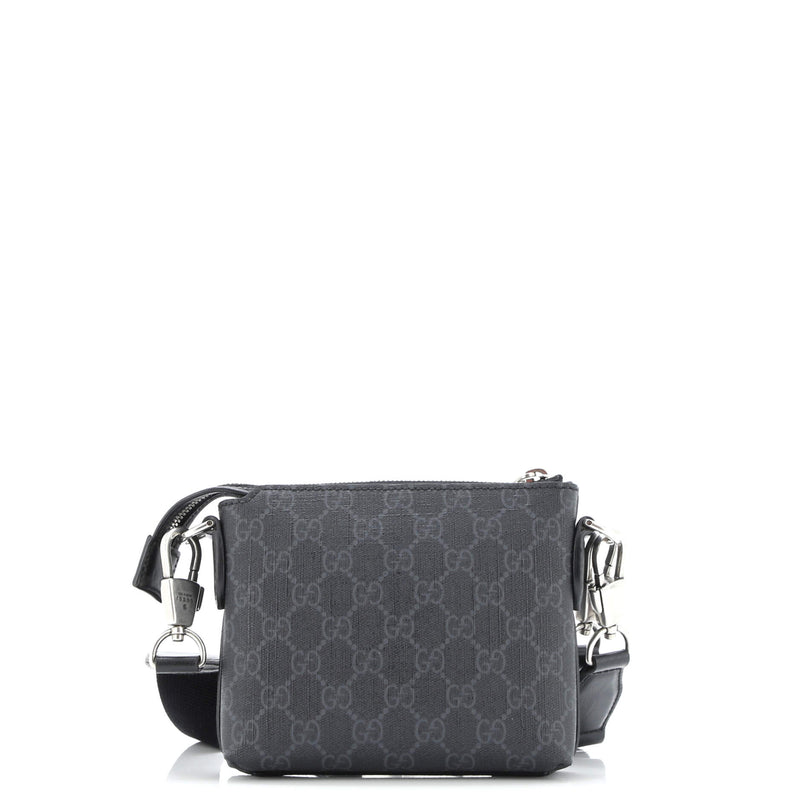 Interlocking G Patch Wristlet Messenger