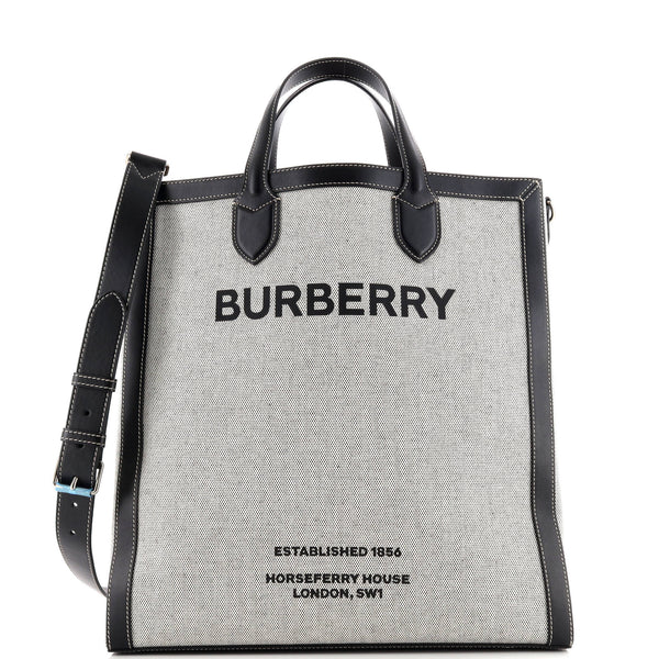 Kane Tote Horseferry Print Canvas With