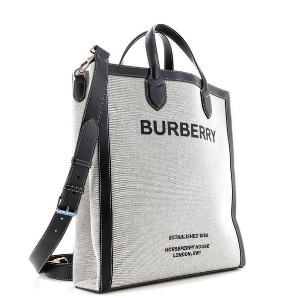 Kane Tote Horseferry Print Canvas With