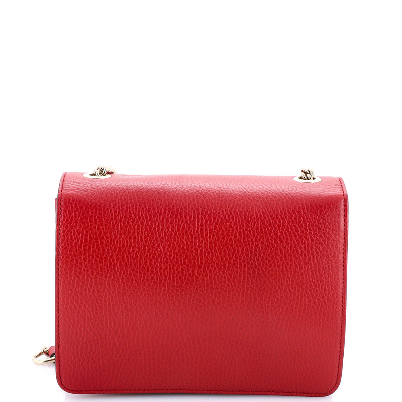 Interlocking Shoulder Bag Leather Small