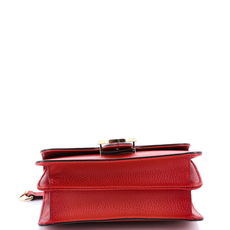 Interlocking Shoulder Bag Leather Small