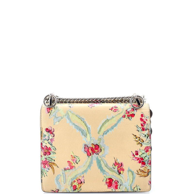 Kan I Bag Embellished Printed Leather