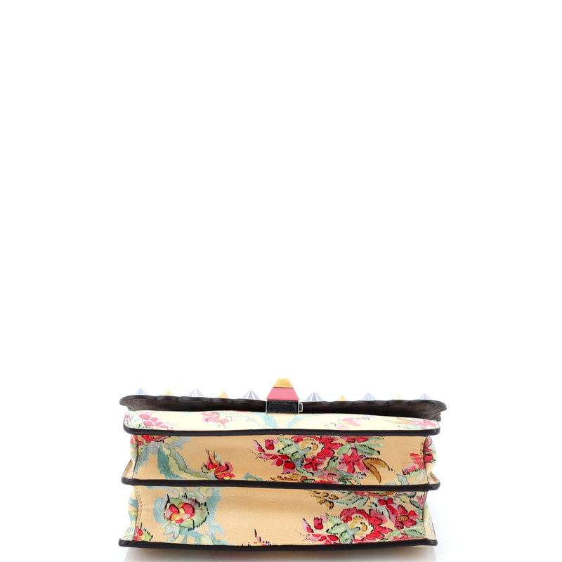 Kan I Bag Embellished Printed Leather
