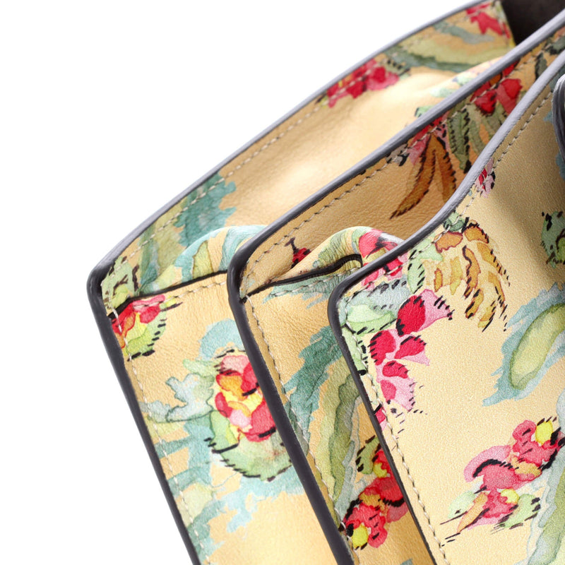 Kan I Bag Embellished Printed Leather