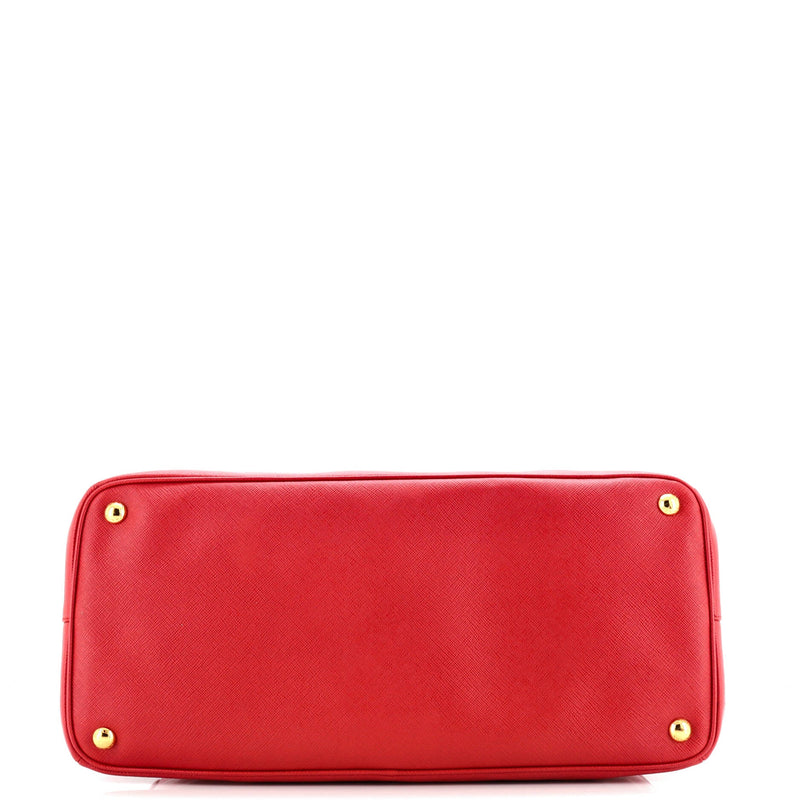 Lux Open Tote Saffiano Leather Large
