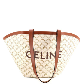 Couffin Bag Triomphe Coated Canvas