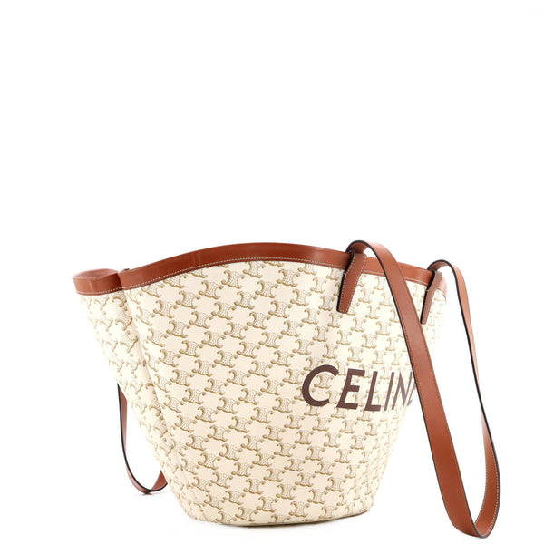 Couffin Bag Triomphe Coated Canvas