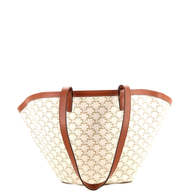 Couffin Bag Triomphe Coated Canvas