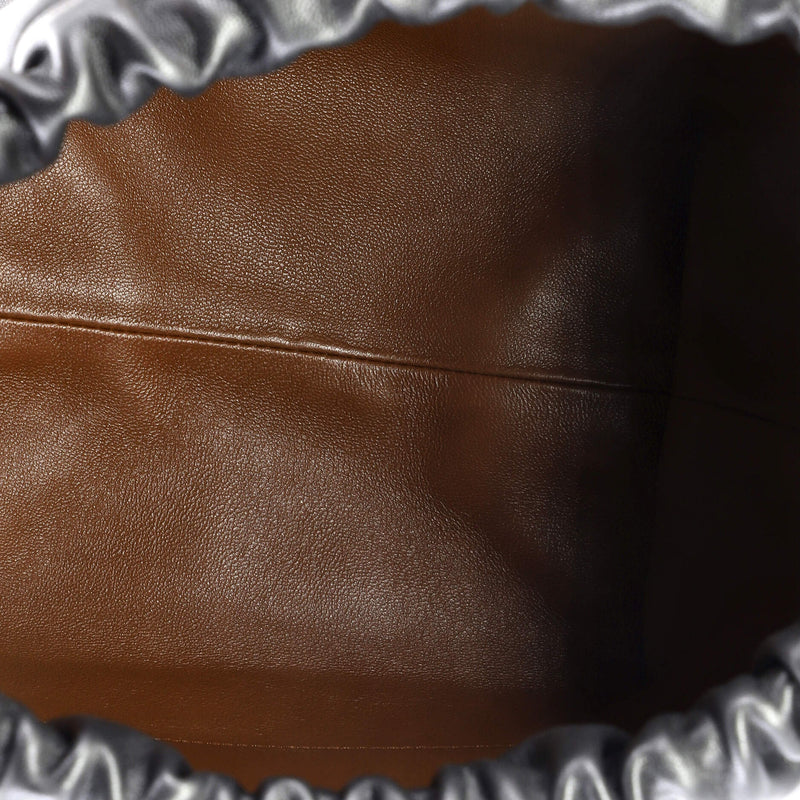 Vlogo Pouf Bucket Bag Leather Medium