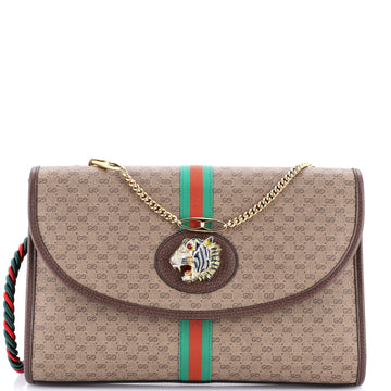 Rajah Web Chain Shoulder Bag Gg Coated