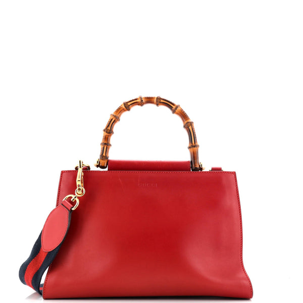 Nymphaea Top Handle Bag Leather Small