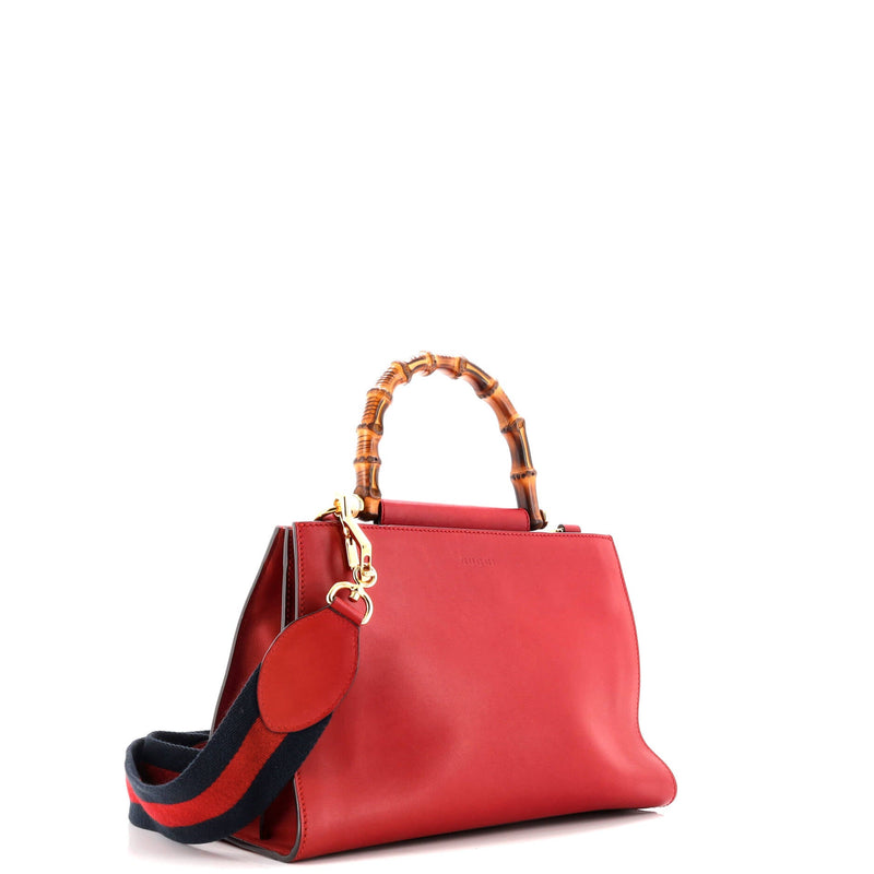 Nymphaea Top Handle Bag Leather Small