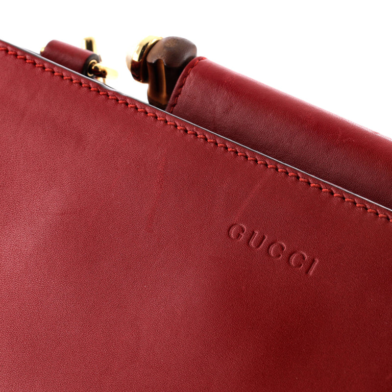 Nymphaea Top Handle Bag Leather Small