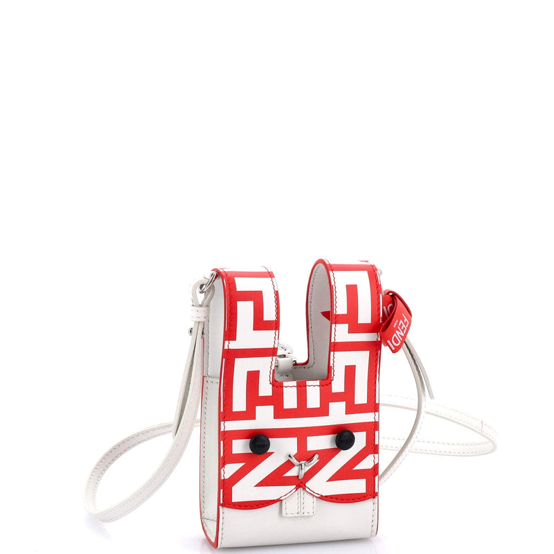 X Marc Jacobs Bunny Bag Printed Leather