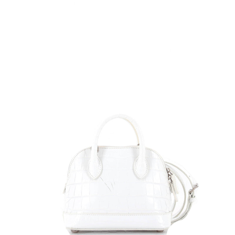 Logo Ville Bag Crocodile Embossed