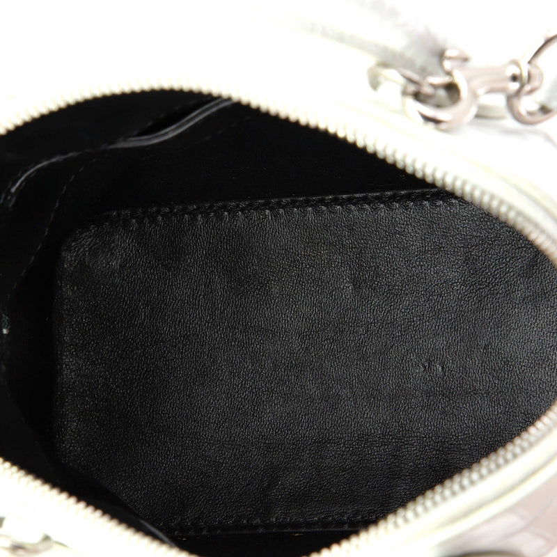 Logo Ville Bag Crocodile Embossed