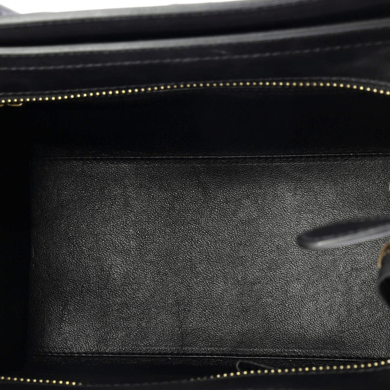 Luggage Bag Canvas And Leather Mini