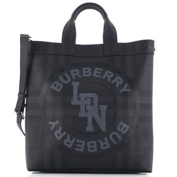 Logo Graphic Convertible Tote London