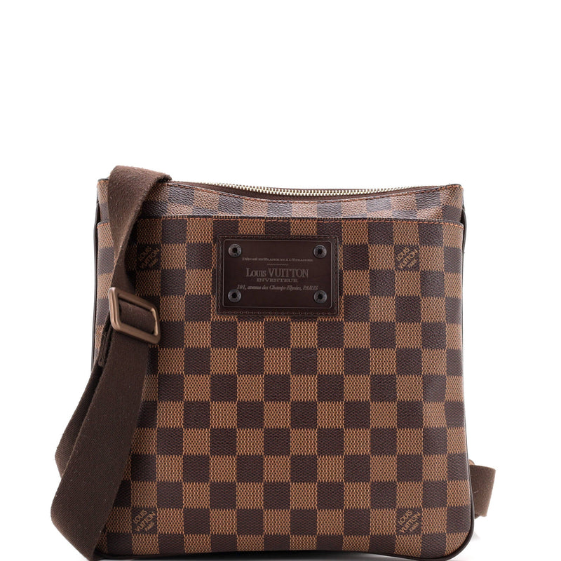 Brooklyn Pochette Plate Damier