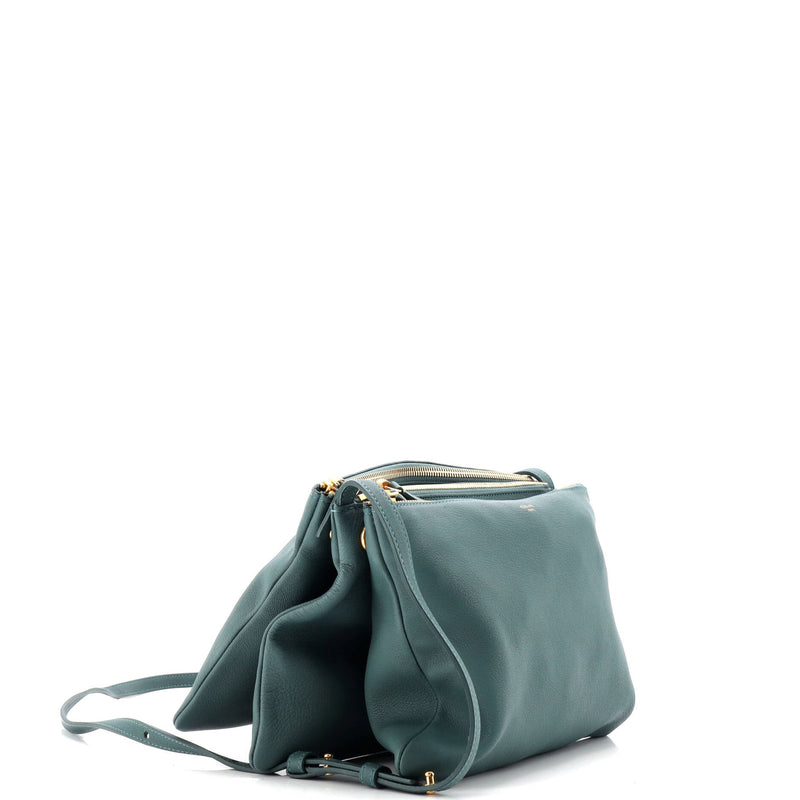 Trio Crossbody Bag Leather Small