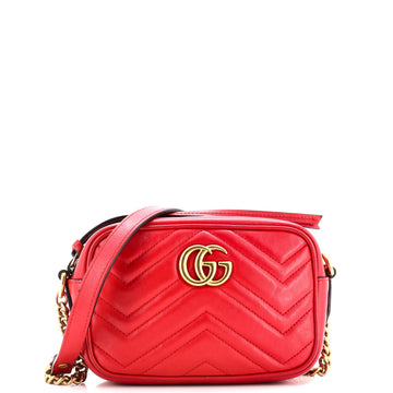 Gg Marmont Shoulder Bag Matelasse