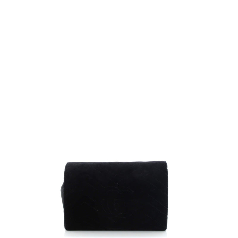Gg Marmont Chain Wallet Matelasse Velvet