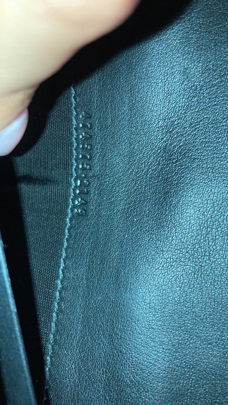 Gg Marmont Chain Wallet Matelasse Velvet