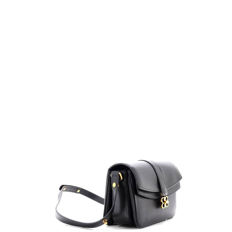 Lady Flap Shoulder Bag Leather Small