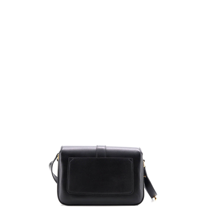 Lady Flap Shoulder Bag Leather Small