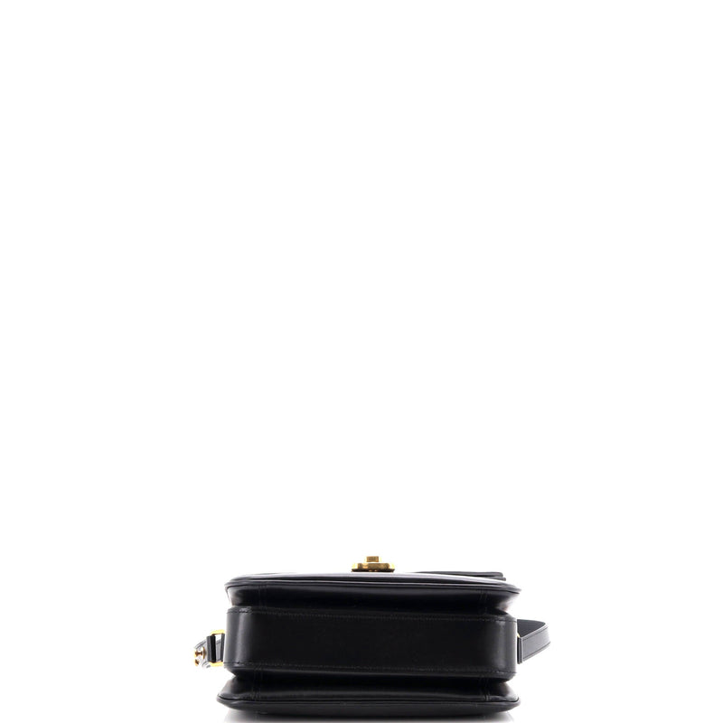 Lady Flap Shoulder Bag Leather Small