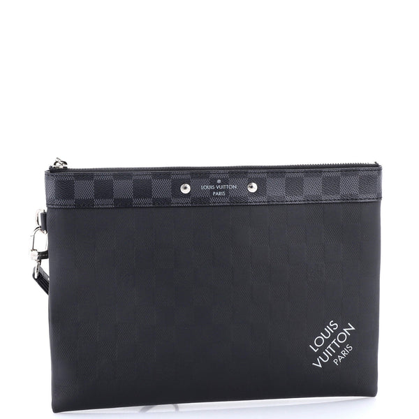 Pochette To Go Damier Infini Leather