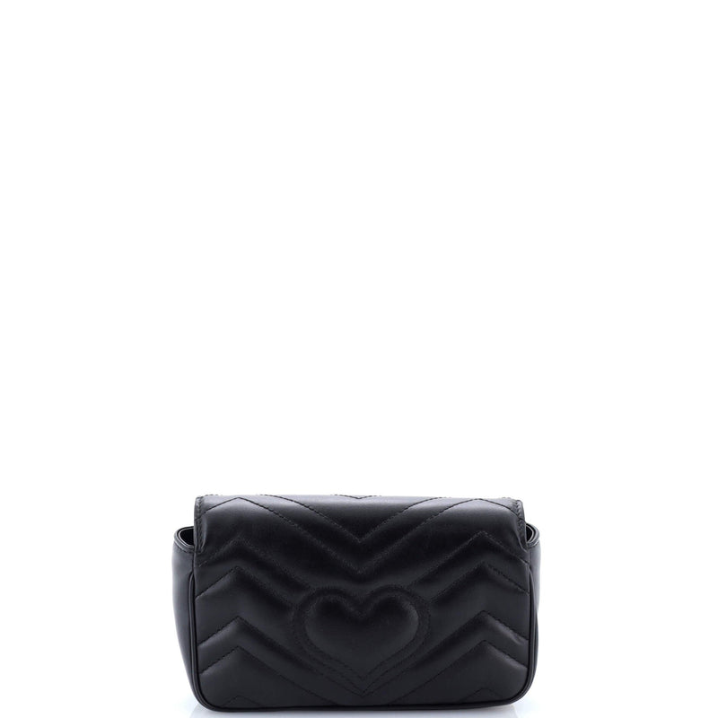 Gg Marmont Flap Bag Matelasse Leather