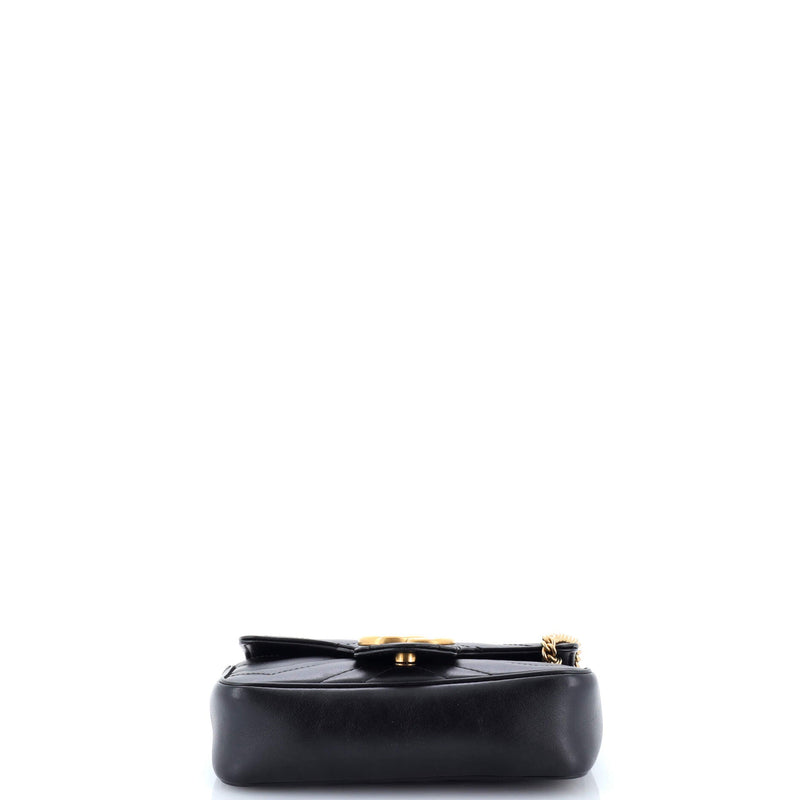 Gg Marmont Flap Bag Matelasse Leather