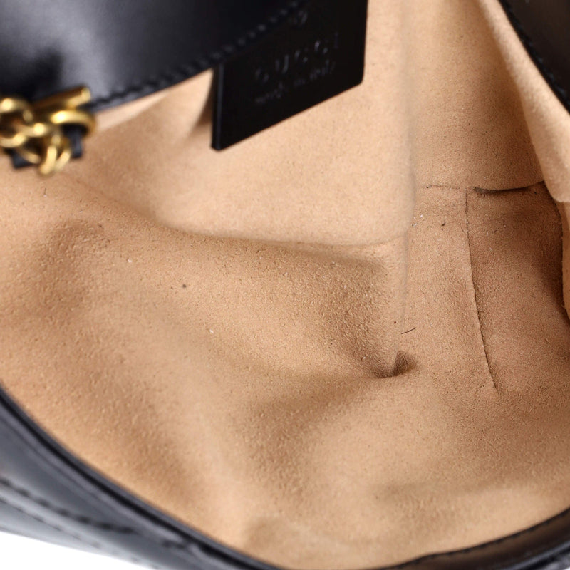 Gg Marmont Flap Bag Matelasse Leather