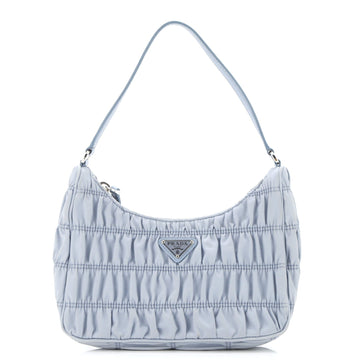 Hobo Tessuto Gaufre With Saffiano Mini